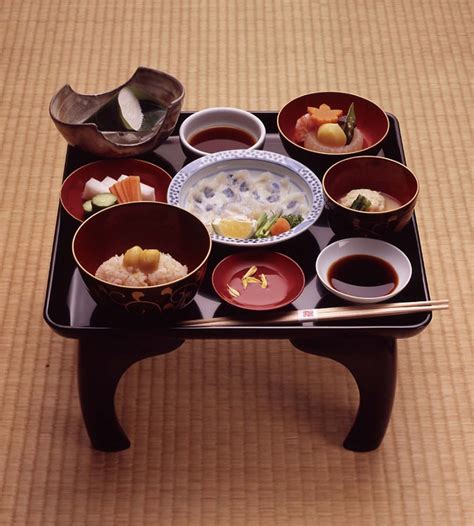 Honzen Ryori Is Called Ichiju Sansai Meal Soup Rice And Three Dishes