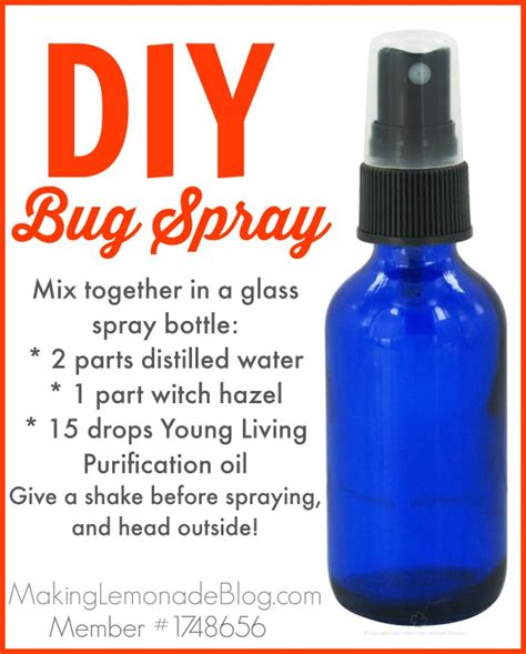 Homemade Outdoor And Camping Spray {bugs Hate It } Making Lemonade