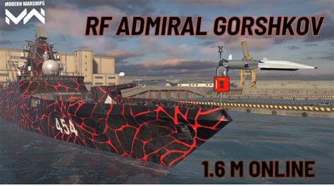 Modern Warships Rf Admiral Gorshkov Action With Locked Zircon And