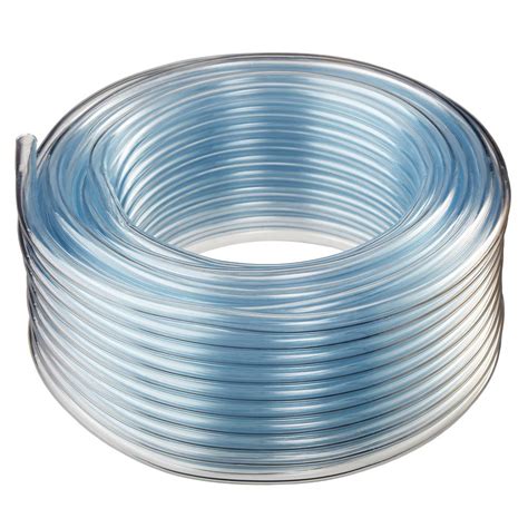 HydroMaxx 3/16 in. I.D. x 1/4 in. O.D. x 100 ft. Crystal Clear Flexible ...