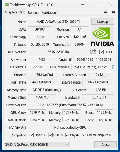 Gtx 1050 Ti Gaming X 4g Benchmark Atelier Yuwa Ciao Jp