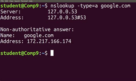 Nslookup Command In Linux With Examples GeeksforGeeks