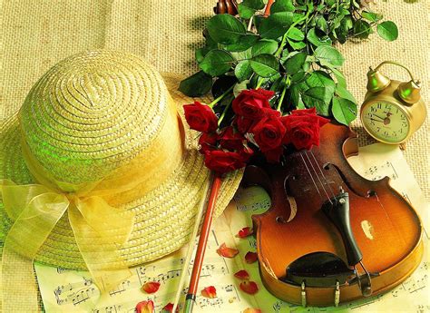 Violin Roses Wallpapers Top Free Violin Roses Backgrounds