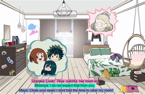 Bnha Oc Mayas Dorm Room Scene By Luria Anic On Deviantart