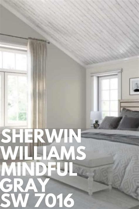 Sherwin Williams Mindful Gray Sw 7016 Paint Color Review West