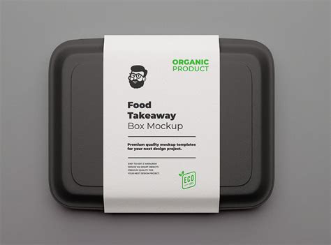 Takeaway Food Container Mockup by Gergő Sztuchlak on Dribbble