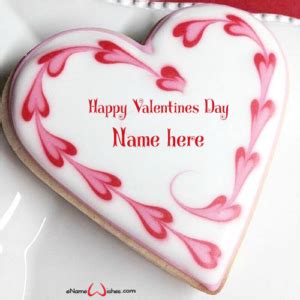 Best Love Wish Name Cake For Valentines Day Best Wishes Birthday