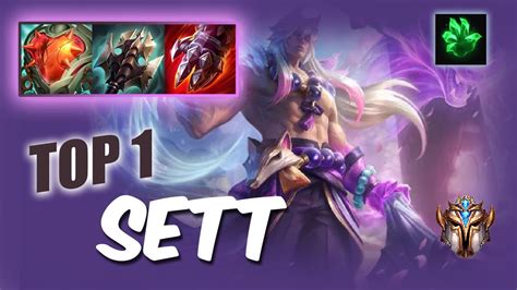 Wild Rift Sett Top S Rush Challenger Ranked Game Build Youtube