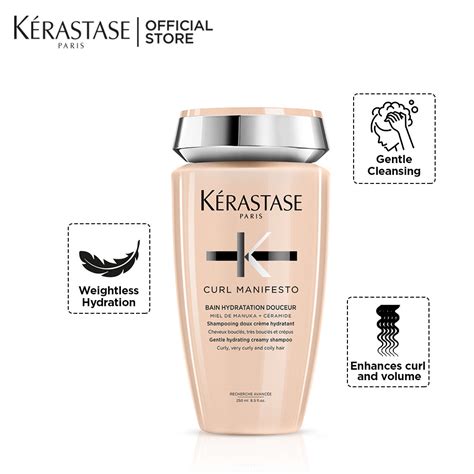 Kerastase Curl Manifesto Shampoo Gentle And Hydrating For Waves And Curls