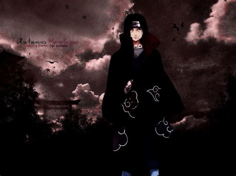 Clouds Naruto Shippuuden Midnight Akatsuki Uchiha Itachi