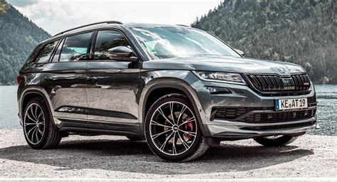 Skoda Kodiaq Rs By Abt Now Boasts 266 Hp Even Sportier Stance Carscoops