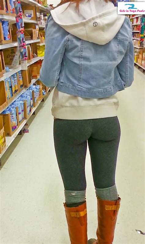 Petite Girl With A Tight Ass At Walmart Girlsinyogapants