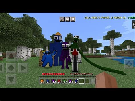 Rainbow Friends V2 MOD UPDATED In Minecraft PE YouTube