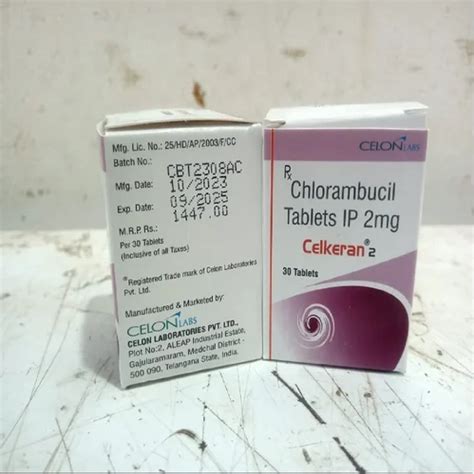 Chlorambucil 2mg Tablet At Rs 4000 Bottle Leukeran Tablet In Amravati