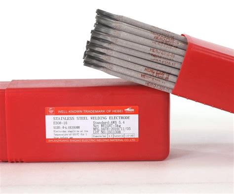 Stainelss Steel Welding Electrodes E308 16 E308L 16 E309 16 China