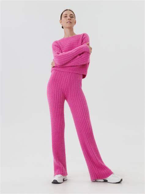 Jumper And Trousers Set Color Fuchsia Sinsay O X