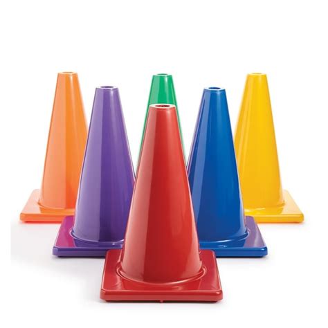 US Games® Color My Class® 18" Game Cones, 6-Pack - Walmart.com ...