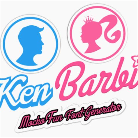 Barbie Font Generator Mockofun