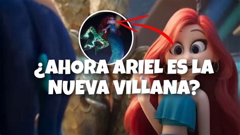 ARIEL AHORA ES UNA VILLANA KRAKENS Y SIRENAS LA NUEVA PELICULA DE