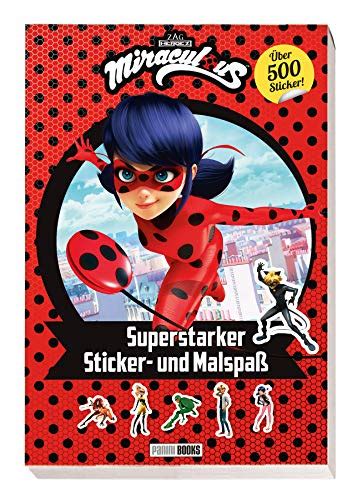 Miraculous Superstarker Sticker und Malspaß über 500 Sticker by