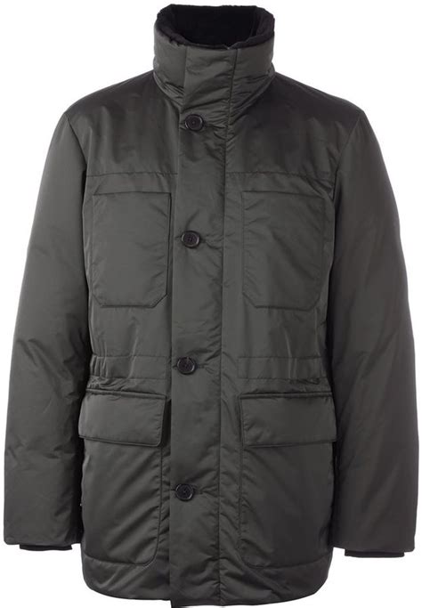 Jil Sander Front Pocket Down Jacket Farfetch Lookastic