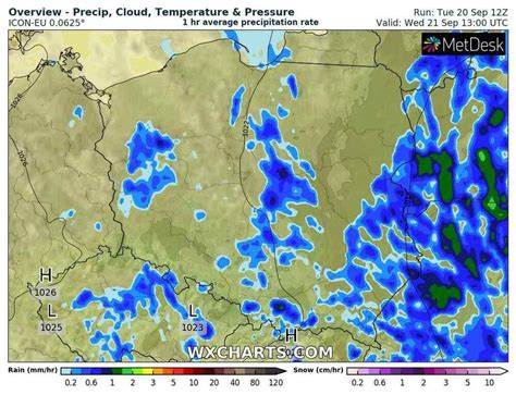 Pogoda Na Wrze Nia Lokalne Burze I Przelotny Deszcz W Polsce