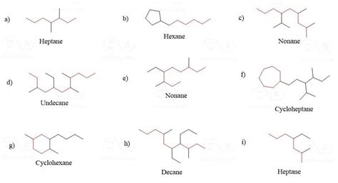 Iupac Rules For Naming Cycloalkanes