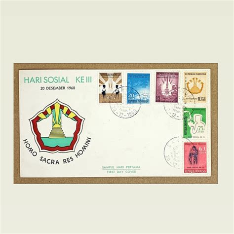 Jual Prangko Indonesia SHP Tahun 1960 HARI SOSIAL KE III Jakarta