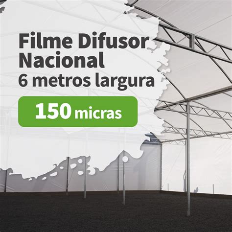 Filme Agr Cola Difusor Micras Metros De Largura Zanatta