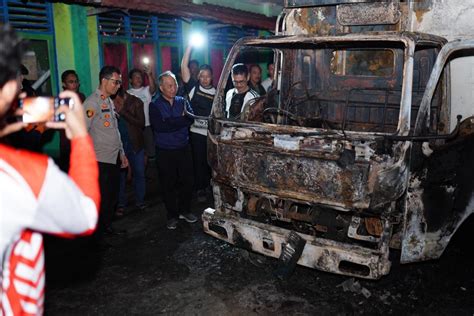 Diduga Mobil Pengangkut Minyak Ilegal Meledak Ini Imbauan Pj Bupati Muba