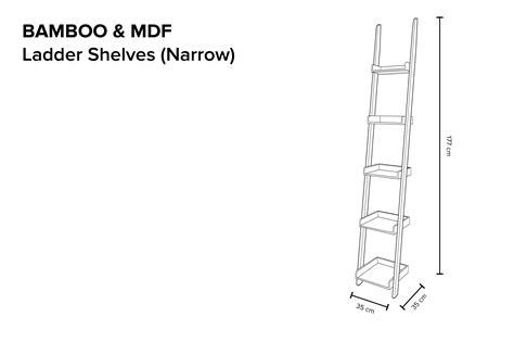 Ladder Bookcase Large Dimensions Drawings Atelier Yuwa Ciao Jp