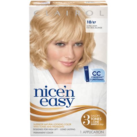 Clairol Nice N Easy Ultra Light Natural Blonde Hair Color 1 Count