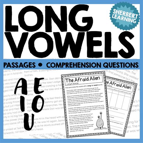 Long And Short Vowel Sounds A E I O U Reading Passages