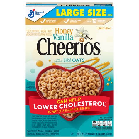 Save On General Mills Cheerios Cereal Honey Vanilla Gluten Free Large