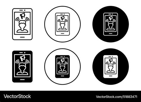 Influencer Icon Royalty Free Vector Image VectorStock