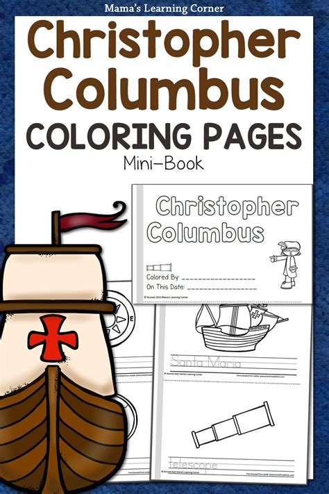 Columbus Day Mini Book Mini Book Christopher Columbus Worksheets Worksheets Library