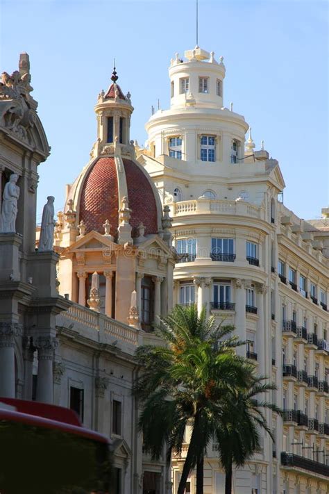 Historic Architecture In Valencia Stock Image Image Of Houses House