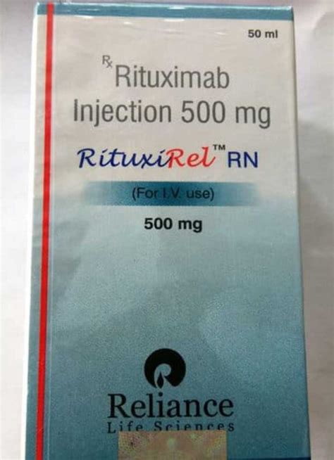 Rituxirel Rn Mg Rituximab Injection Reliance Life Sciences Ml