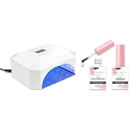 Makartt Uv Light Led Nail Lamp For Nails Eloisee 36w Professional Nail Dryer Bundle