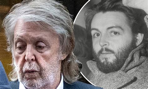 Paul McCartney, 81, grows white facial hair as he attempts to recreate his bearded look from his ...