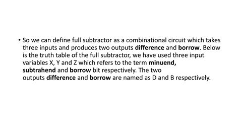 Adder And Subtractor Half Adder Full Adder Half Subtractor Full Subtractor Ppt