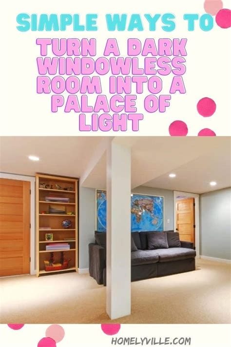 How To Brighten A Dark Room With No Windows Homely Ville Brighten