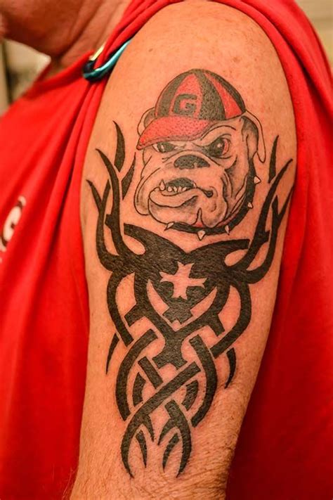 14 Best Images About Georgia Bulldogs Tattoos On Pinterest High