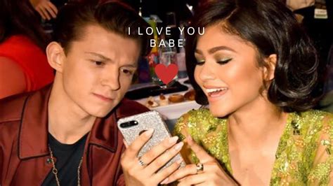 Zendaya Sexiest Moments Ft Tom Holland Youtube