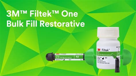 M Filtek One Bulk Fill Restorative Video Youtube