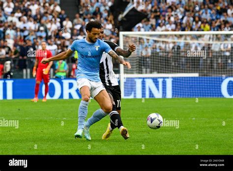 Rome Italy Th Oct Felipe Anderson Ss Lazio Walace Udinese