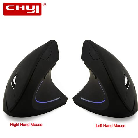 CHYI ratón Vertical ergonómico para ordenador portátil y PC periférico