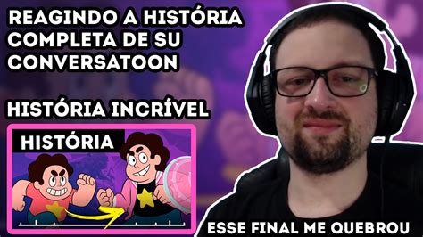 História COMPLETA Steven Universo React YouTube