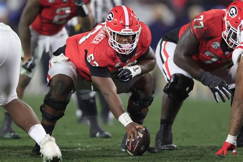 Sedrick Van Pran Iol Georgia Nfl Draft 2024