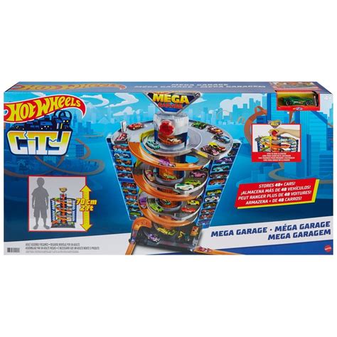 Hot Wheels City Mega Garage Playset 興趣及遊戲 玩具 遊戲類 Carousell